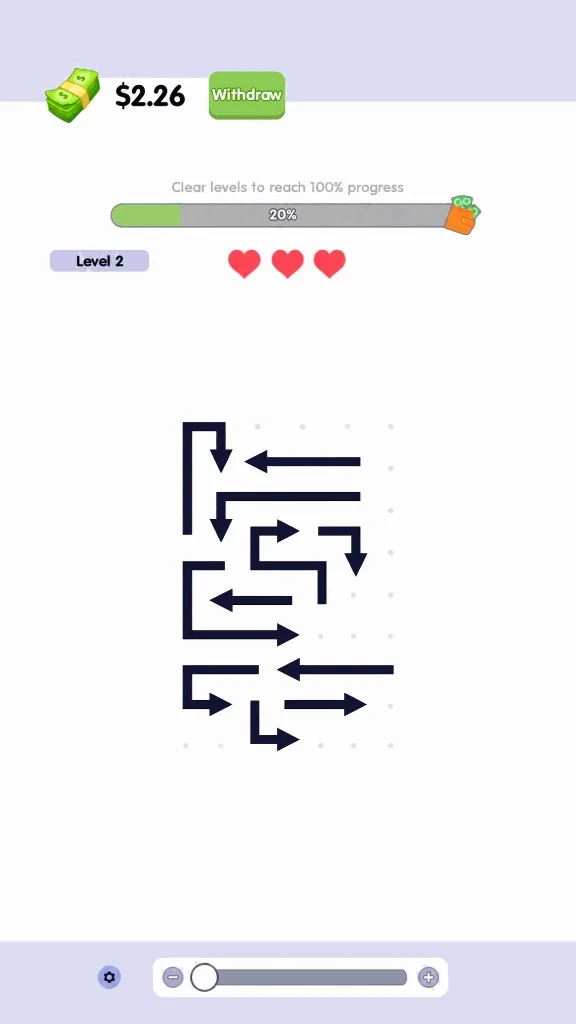 Arrow Path Quest compact arrow puzzle